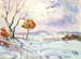 paesaggio con neve